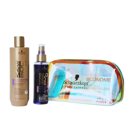 Pack Rubias: Shampoo Silver + Neutralizing Spray